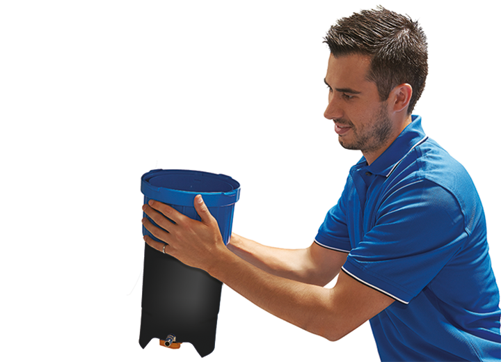 Omega Pro scale collector tank