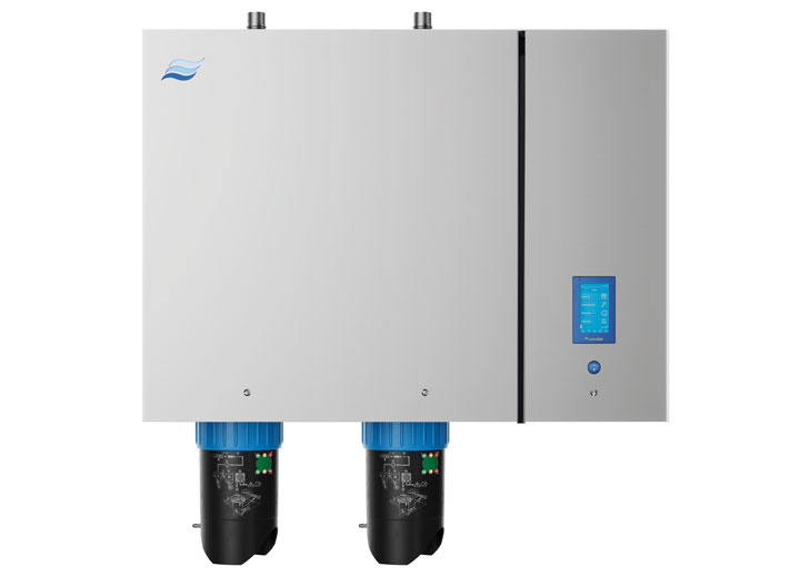 Humidifier with wide range of outputs