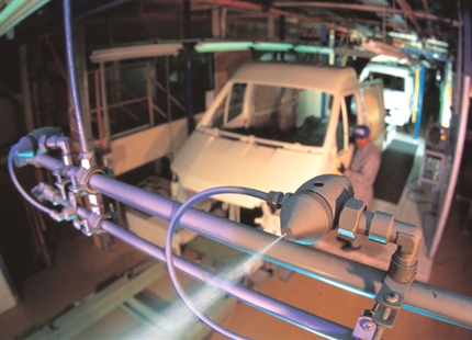 Automotive manufacturing humidification