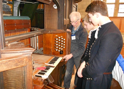 Condair CP3 keeps Christ's Hospital organ in tune