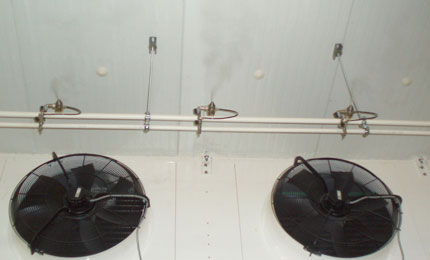 Condair humidifier reduces carcass weight loss