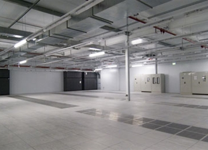 Spray humidifiers at Fujitsu low energy data centre