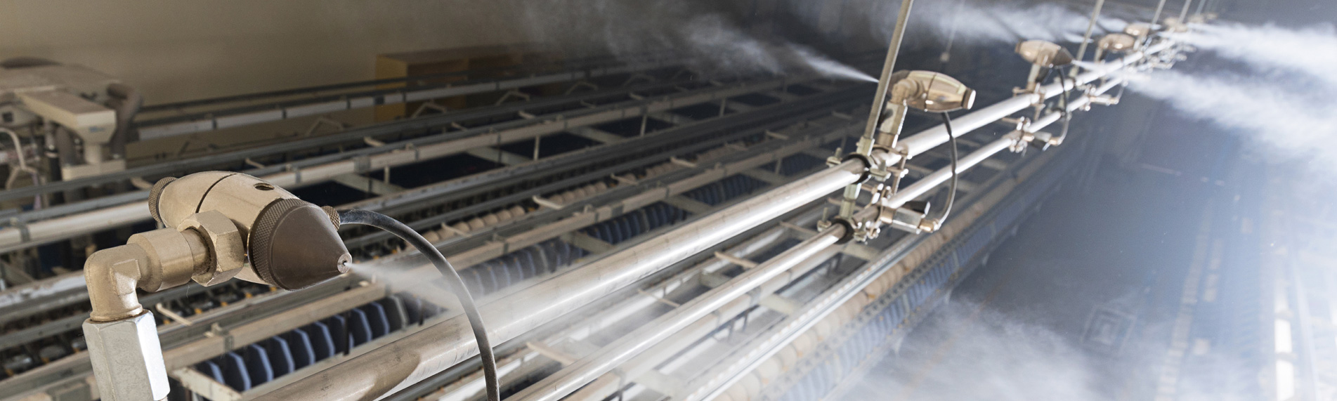 Humidity enhances productivity at VMT Spinning in India