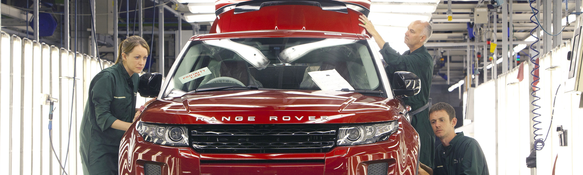 Rolling road humidification at Jaguar Land Rover