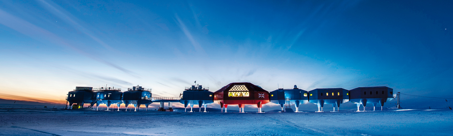 Condair humidifies Halley VI Station in Antarctica