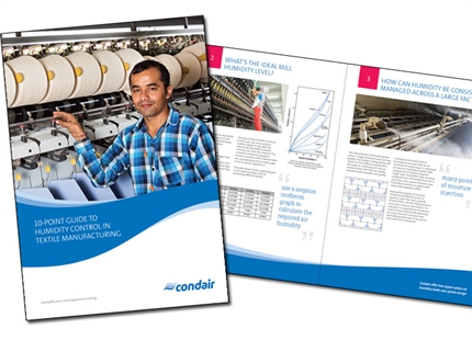 Free 10-point guide to humidity control in textile manufacturing