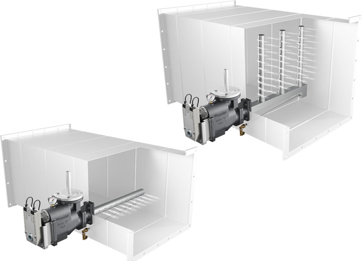 Condair ESCO offers a choice of steam pipe configurations