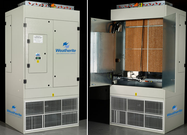 Weatherite's AdTec-D direct air cooling system for telecoms and data centres
