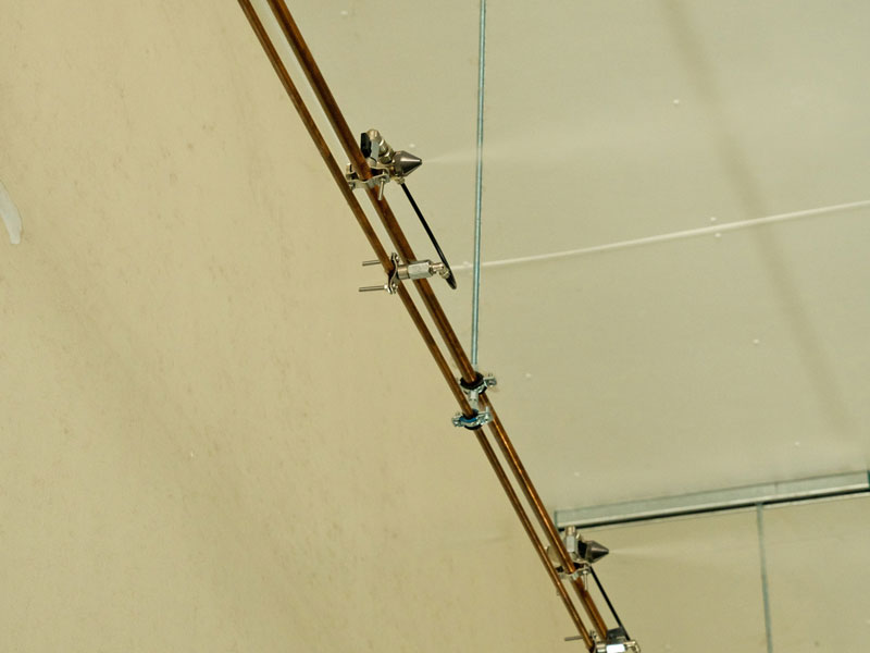 JetSpray humidifier ideal for textile factories