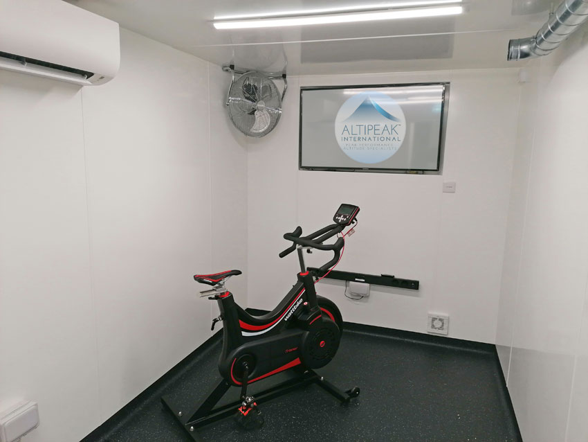 Altitude training specialist, Altipeak™, has selected Condair humidifiers to control the humidity in their innovative new Altipeak™ Mobile Altitude Pod.