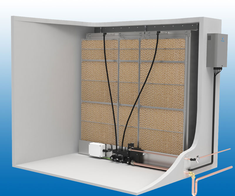 Condair MC evaporative humidifier and cooler for AHUs