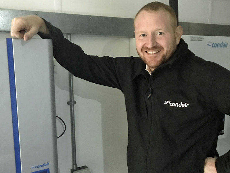 Daniel Kirk, Humidifier Service Engineer, Condair plc Daniel Kirk, Humidifier Service Engineer, Condair plc