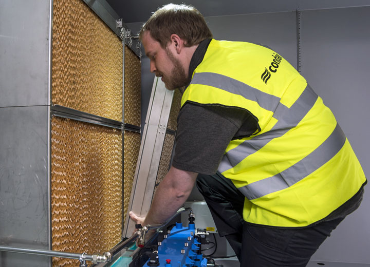 Condair's humidifier installations, high quality, safe & competitive