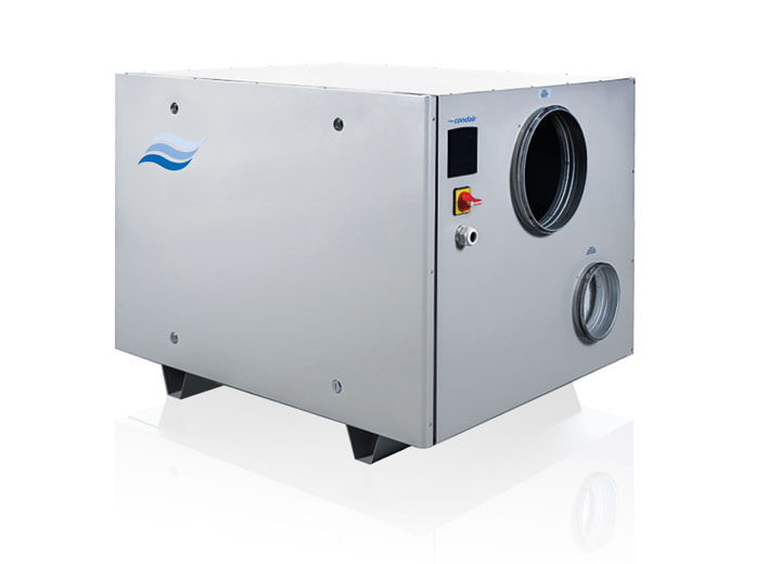 New Condair DA desiccant dehumidifier range