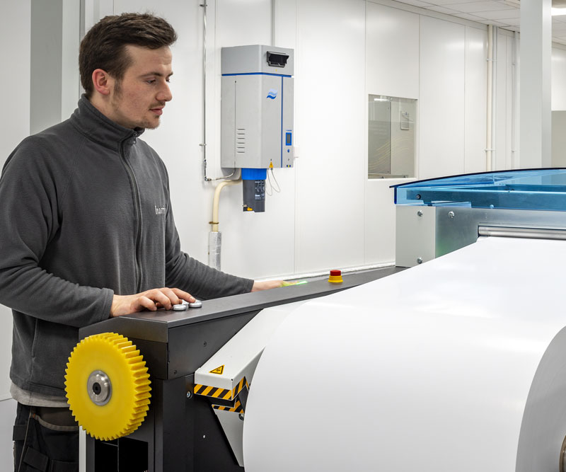 Condair RS humidifier at Harrier Group, leading UK digital printer