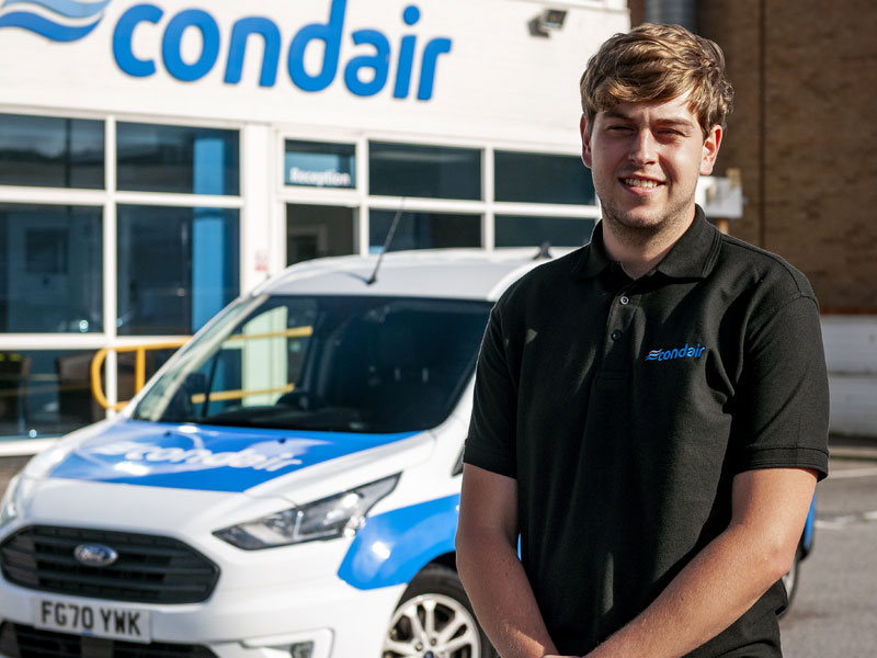 Ryan Mooney, Humidifier Service Engineer at Condair