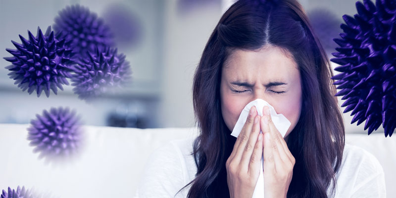 Low humidity dries our mucous membranes leaving us prone to airborne infection